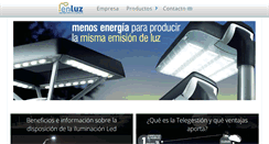 Desktop Screenshot of enluz.net